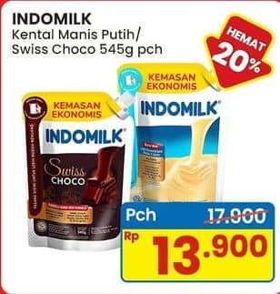 Promo Harga Indomilk Susu Kental Manis Cokelat, Plain 545 gr - Indomaret