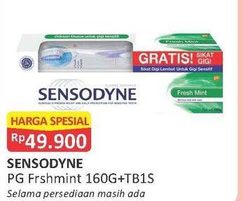 Promo Harga SENSODYNE Pasta Gigi 160 gr - Alfamart