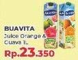 Promo Harga BUAVITA Fresh Juice Orange, Guava 1000 ml - Yogya