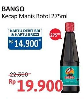 Promo Harga Bango Kecap Manis 275 ml - Alfamidi