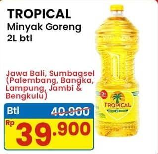Promo Harga Tropical Minyak Goreng 2000 ml - Indomaret