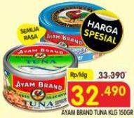 Promo Harga Ayam Brand Tuna All Variants 150 gr - Superindo