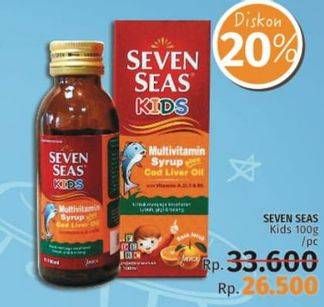 Promo Harga SEVEN SEAS Kids Multivitamin Syrup 100 ml - LotteMart