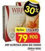 Promo Harga WRP Nutritious Drink All Variants per 12 sachet 25 gr - Superindo
