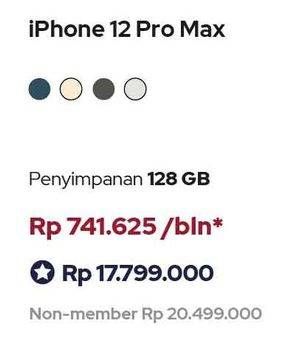 Promo Harga Apple iPhone 12 Pro Max  - iBox