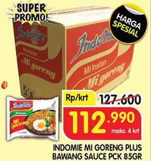 Promo Harga Indomie Mi Goreng Spesial Plus 85 gr - Superindo