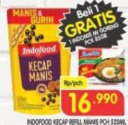 Promo Harga Indofood Kecap Manis 520 ml - Superindo