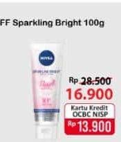 Promo Harga NIVEA Facial Foam Sparkling Bright 100 ml - Alfamart