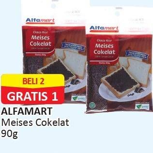 Promo Harga ALFAMART Meises Cokelat 90 gr - Alfamart