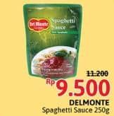 Promo Harga Del Monte Cooking Sauce Spaghetti 250 gr - Alfamidi