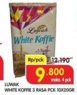 Promo Harga Luwak White Koffie 10 pcs - Superindo