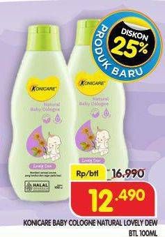 Promo Harga Konicare Baby Cologne Natural  Lovely Dew 100 ml - Superindo