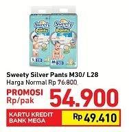 Promo Harga Sweety Silver Pants M30, L28  - Carrefour
