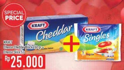 Promo Harga Cheese Cheddar, Single Cheese  - Hypermart