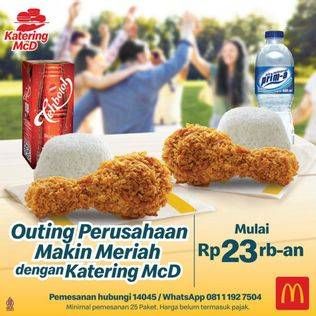 Promo Harga Outing Perusahaan  - McD