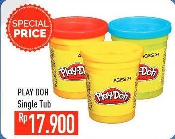Promo Harga PLAY DOH Mainan Single Tub  - Hypermart