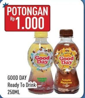 Promo Harga Good Day Coffee Drink 250 ml - Hypermart