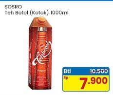 Promo Harga Sosro Teh Botol Original 1000 ml - Indomaret