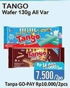 Promo Harga TANGO Long Wafer All Variants per 2 pcs 130 gr - Alfamart
