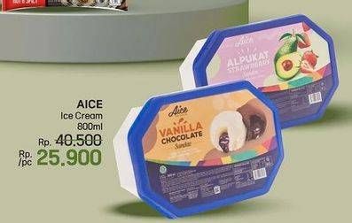 Promo Harga Aice Sundae 800 ml - LotteMart