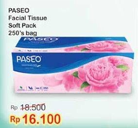 Promo Harga PASEO Facial Tissue Soft 250 pcs - Indomaret