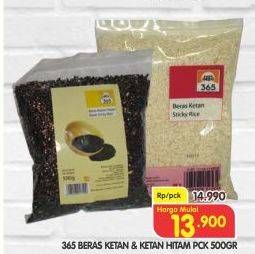 Promo Harga 365 Beras Ketan 500 gr - Superindo