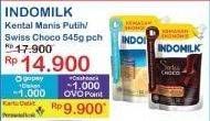 Promo Harga Indomilk Susu Kental Manis Plain, Cokelat 545 gr - Indomaret