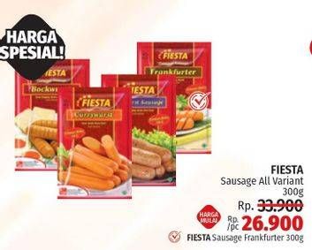 Promo Harga FIESTA Sausage All Variants 300 gr - LotteMart