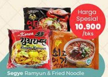 Promo Harga SEGYE Mie Ramyun 114 gr - Carrefour