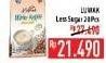 Promo Harga Luwak White Koffie Less Sugar per 20 sachet - Hypermart