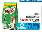 Promo Harga MILO ActivGo 3in1 1000 gr - Hypermart