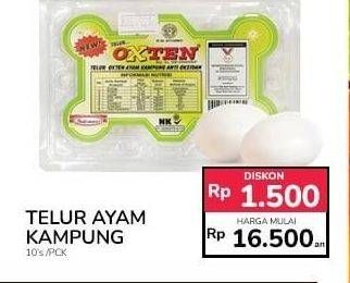 Promo Harga Telur Ayam Kampung 10 pcs - Indomaret