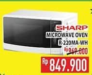 Promo Harga Sharp R-220MA WH 20 ltr - Hypermart