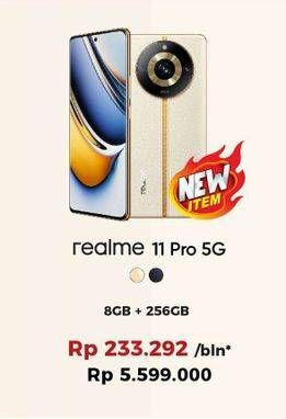 Promo Harga Realme 11 Pro 5G 8GB + 256GB  - Erafone