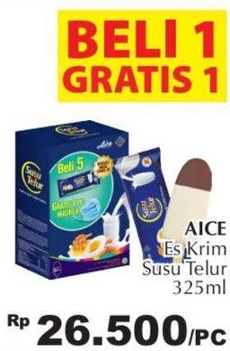 Promo Harga AICE Ice Cream Susu Telur 65 ml - Giant