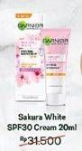 Promo Harga GARNIER Sakura White Cream SPF30 20 ml - Indomaret