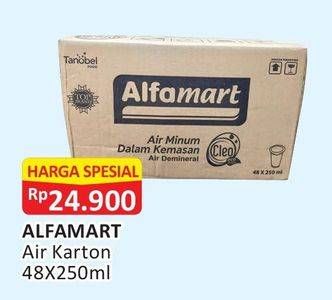 Promo Harga ALFAMART Air Mineral 48 pcs - Alfamart
