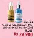 Promo Harga HANASUI Serum Anti Acne, Gold, Vit C, Vit C Collagen 20 ml - Alfamidi