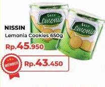 Promo Harga Nissin Cookies Lemonia Lemon 650 gr - Yogya