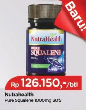 Promo Harga Nutrahealth Pure Squalene 1000mg 30 pcs - TIP TOP