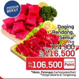 Promo Harga Daging Rendang/Semur  - LotteMart