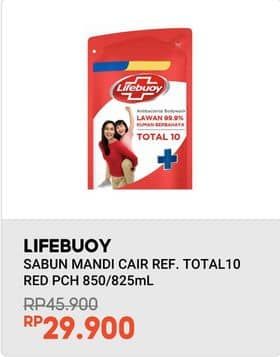 Promo Harga Lifebuoy Body Wash Total 10 850 ml - Indomaret