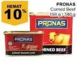 Promo Harga PRONAS Corned Beef 198 gr - Giant