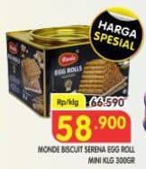 Promo Harga Monde Serena Egg Roll 300 gr - Superindo