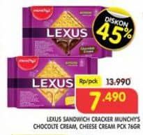 Munchy's Lexus Sandwich Calsium Cracker