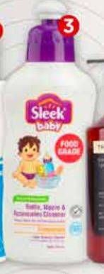 Promo Harga SLEEK Baby Bottle, Nipple and Accessories Cleanser 150 ml - Watsons