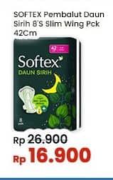 Promo Harga Softex Daun Sirih Wing 42 Cm 8 pcs - Indomaret