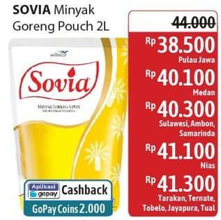 Promo Harga Sovia Minyak Goreng 2000 ml - Alfamidi