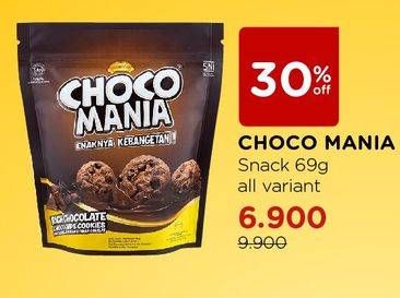 Promo Harga CHOCO MANIA Choco Chip Cookies All Variants 69 gr - Watsons