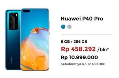 Promo Harga HUAWEI P40 Pro  - Erafone